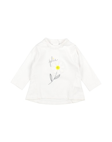 MINIBANDA by SARABANDA T-shirt White 95% Cotton, 5% Elastane