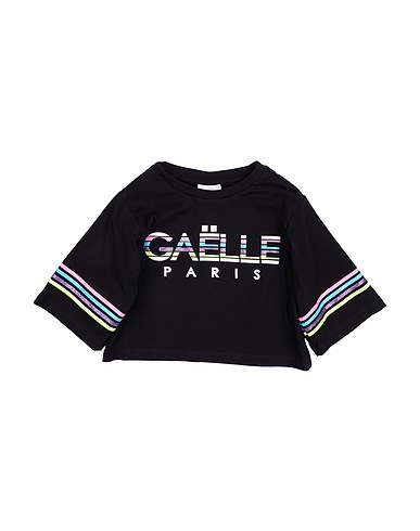 GAëLLE Paris T-shirt Nero 95% Cotone, 5% Elastan