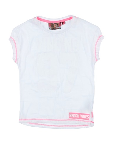 VINGINO T-shirt Bianco 50% Cotone, 50% Poliestere