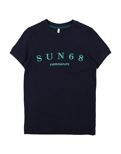 SUN 68 T-shirt Midnight blue 100% Cotton