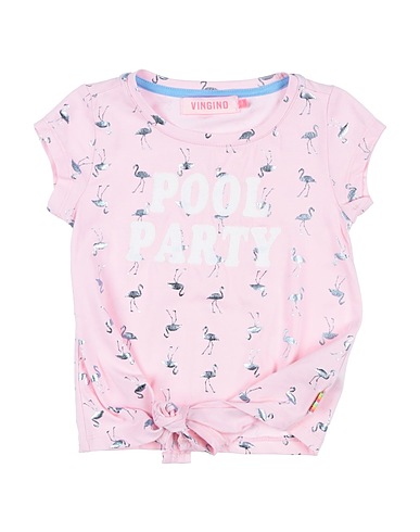 VINGINO T-shirt Pink 95% Cotton, 5% Elastane