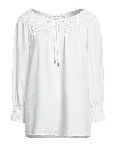 CALVIN KLEIN Top White 100% Polyester