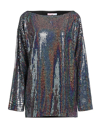 CHIARA FERRAGNI Top Black 86% Polyamide, 9% Polyester, 5% Elastane