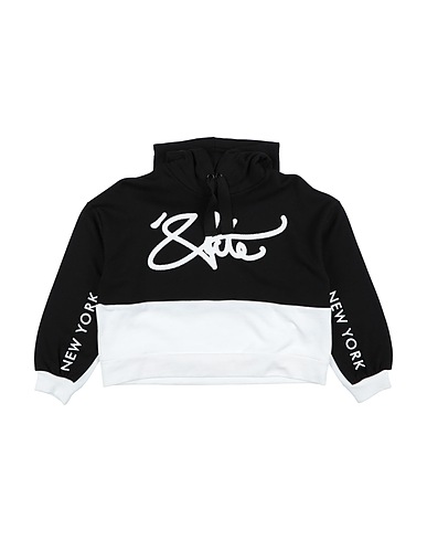 FUN & FUN Sweatshirt Black 95% Cotton, 5% Elastane