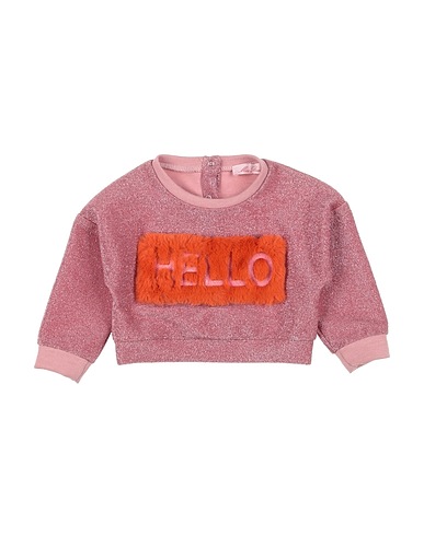 MISS BLUMARINE Sweatshirt Antique rose 58% Polyester, 27% Viscose, 10% Polyamide, 5% Elastane