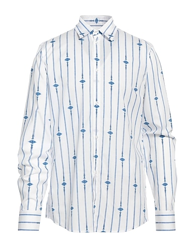 EGONLAB. Striped shirt White 100% Cotton