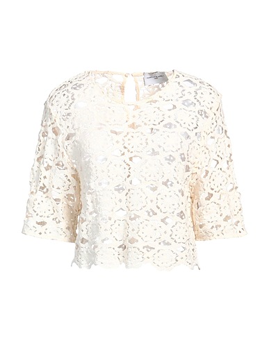 ISABELLE BLANCHE Paris トップス アイボリー コットン 100%