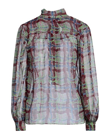 M MISSONI Silk top Burgundy 100% Silk