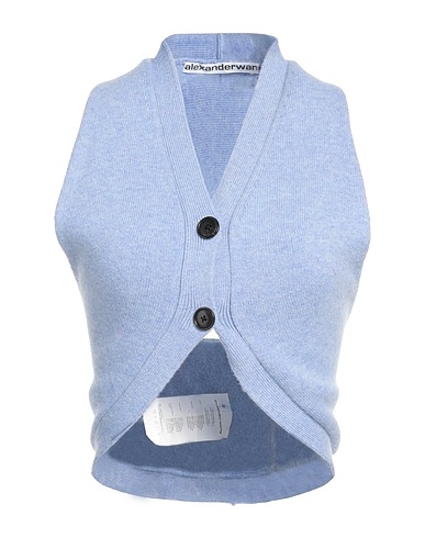 ALEXANDER WANG Chaleco Azul profundo 47% Lana, 35% Viscosa, 13% Poliamida, 4% Cachemir, 1% Elastán