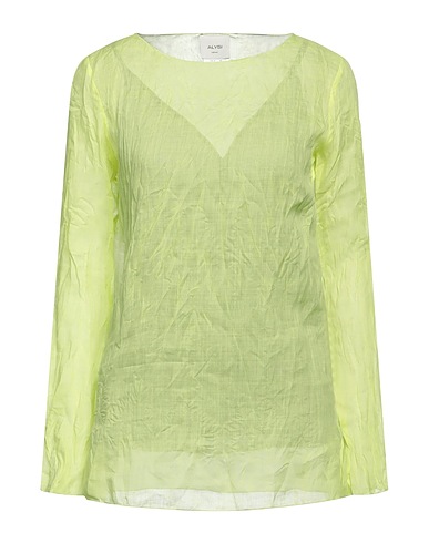 ALYSI Top Verde lime 100% Ramiè