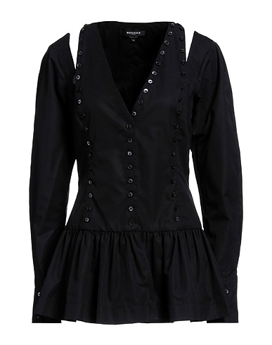 ROCHAS Top Black 100% Cotton