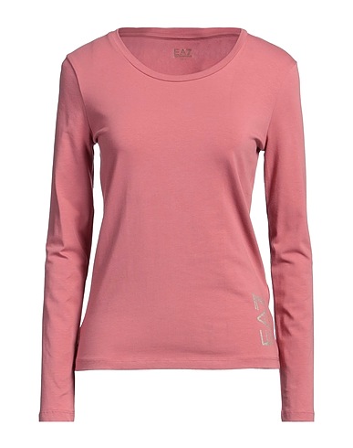 EA7 T-shirt Antique rose 95% Cotton, 5% Elastane