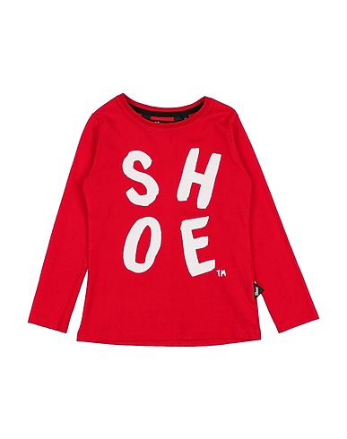 SHOE T-shirt Red 100% Cotton