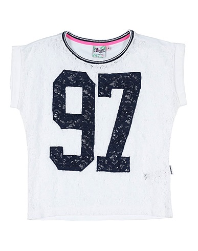 VINGINO T-shirt White 95% Cotton, 5% Nylon