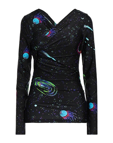 MSGM Top Black 80% Polyamide, 20% Elastane