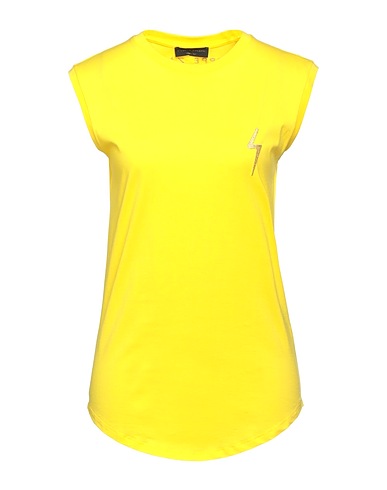 GIUSEPPE ZANOTTI T-shirt Yellow 100% Cotton