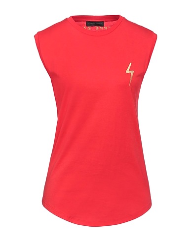 GIUSEPPE ZANOTTI T-shirt Red 100% Cotton