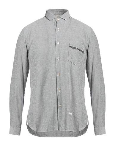 DNL Patterned shirt Charcoal 80% Cotton, 20% Polyamide