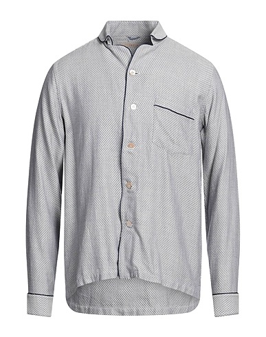 DNL Camicia fantasia Blu 100% Cotone