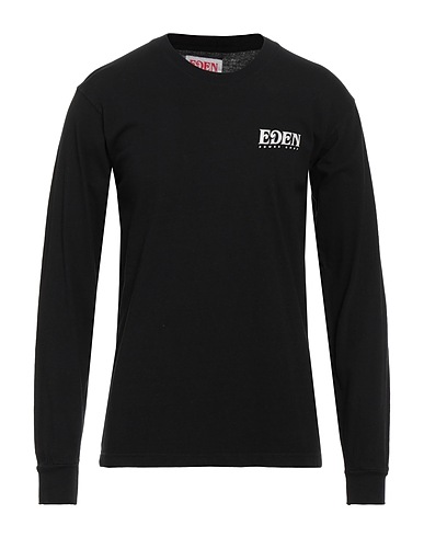 EDEN POWER CORP T-shirt Nero 100% Cotone riciclato
