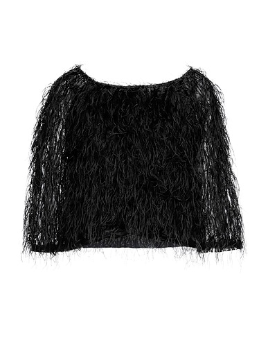 VANESSA SCOTT Top Black 100% Polyester