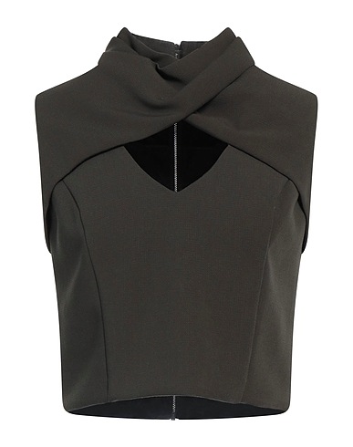 SPELL Top Verde militare 62% Altre Fibre, 32% Rayon, 6% Elastan