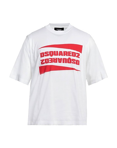 DSQUARED2 Ｔシャツ ホワイト コットン 100%