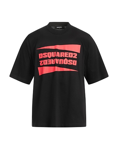 DSQUARED2 Camiseta Negro 100% Algodón