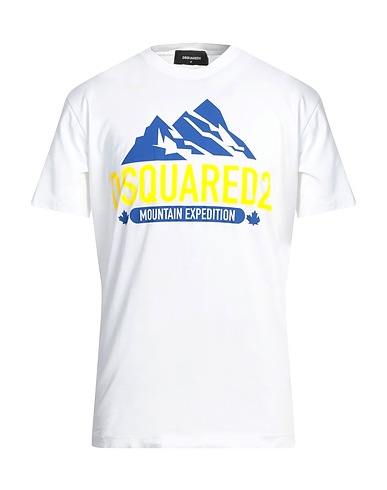 DSQUARED2 T-shirt Bianco 100% Cotone