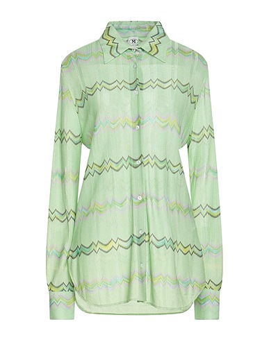 M MISSONI Patterned shirts & blouses VERDE 100% Viscose