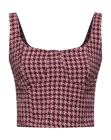 VANESSA SCOTT Top Pink 80% Polyester, 20% Wool