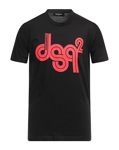 DSQUARED2 T-shirt Nero 100% Cotone