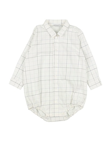 WEDOBLE Camicia fantasia Bianco 100% Cotone