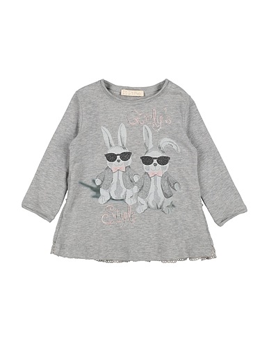 ELSY T-shirt Grey 95% Cotton, 5% Elastane
