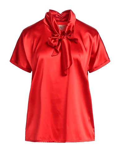 JUCCA Top 365 Red 94% Silk, 6% Elastane