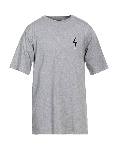 GIUSEPPE ZANOTTI T-shirt Light grey 100% Cotton