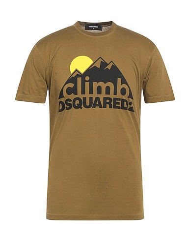 DSQUARED2 T-shirt Military green 100% Cotton