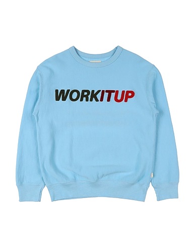 BELLEROSE Sweatshirt Sky blue 100% Cotton