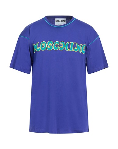 MOSCHINO T-shirt Purple 100% Cotton