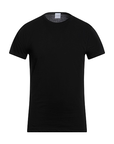 STILOSOPHY Basic T-shirt Black 100% Cotton