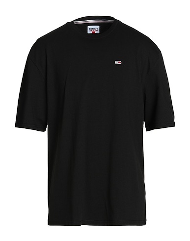 TOMMY JEANS Basic T-Shirt Black 100% Cotton