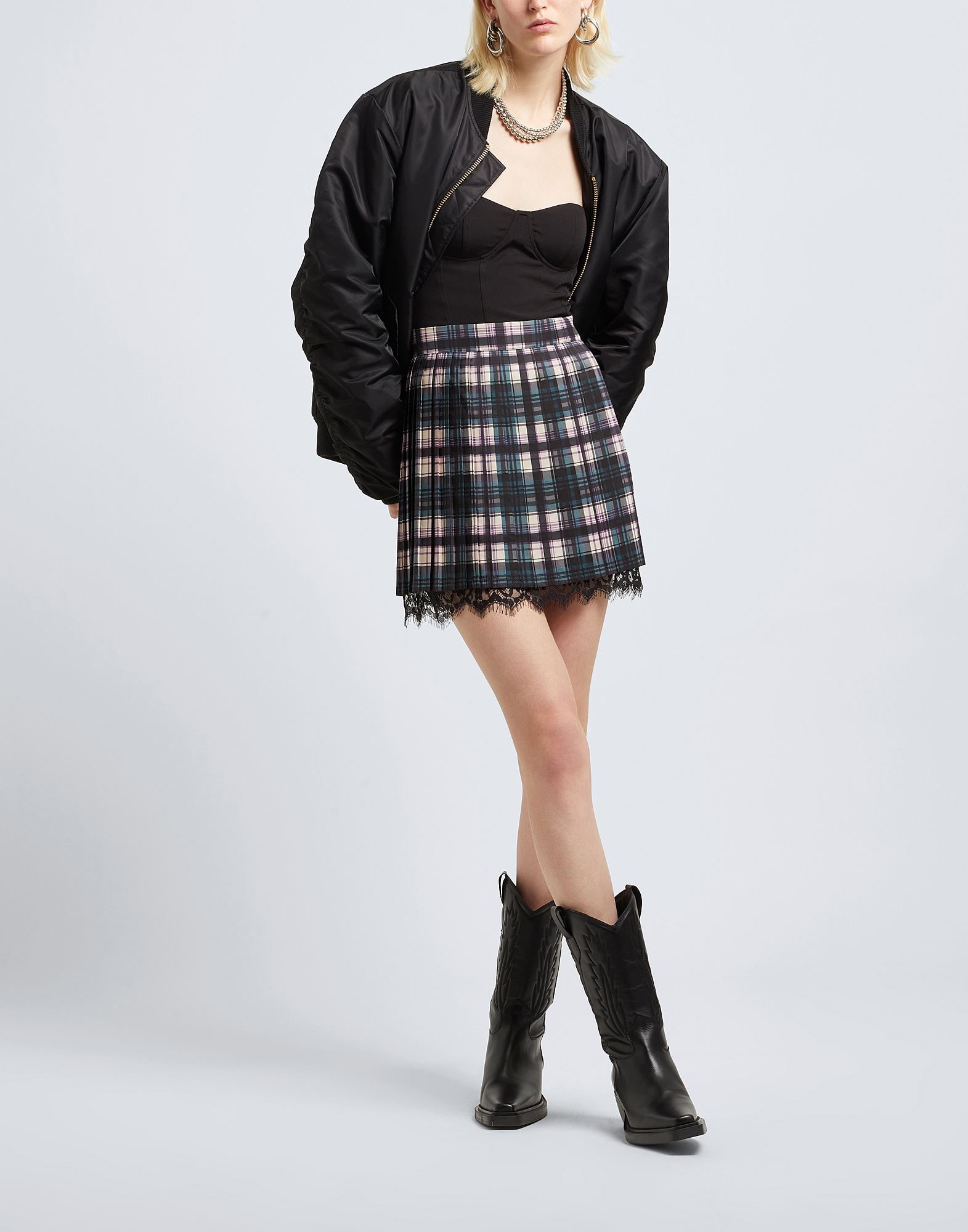 BUSTIER CORSET TOP | トップス ブラック メンズ | YOOX