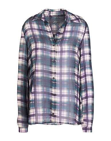 8 by YOOX Checked shirt VISCOSE PRINTED SHIRT
Deep teal 100% Viscose