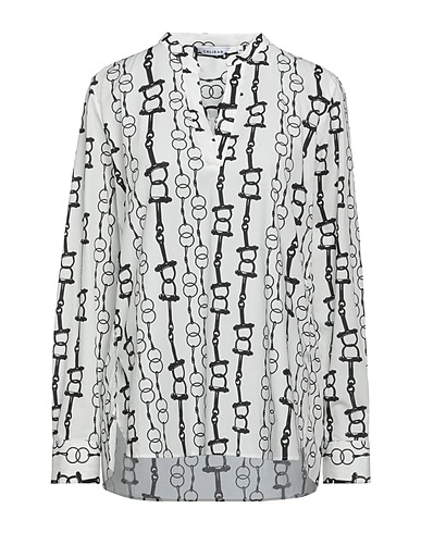 CALIBAN Top White 97% Cotton, 3% Elastane
