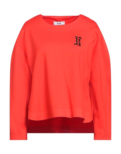 JIJIL T-shirt Tomato red 60% Viscose, 35% Polyamide, 5% Elastane