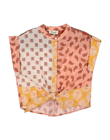 DIXIE Patterned shirts & blouses Beige 100% Cotton