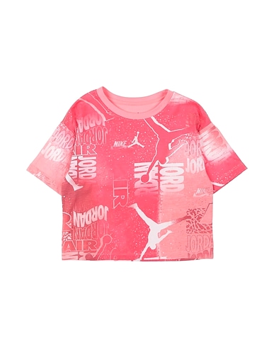 JORDAN T-shirt ESSENTIALS NEW WAVE AOP SS TEE
 Rosa 60% Cotone, 40% Poliestere