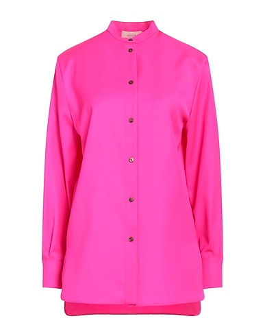 AGNONA Camicie e bluse tinta unita Fucsia 100% Lana