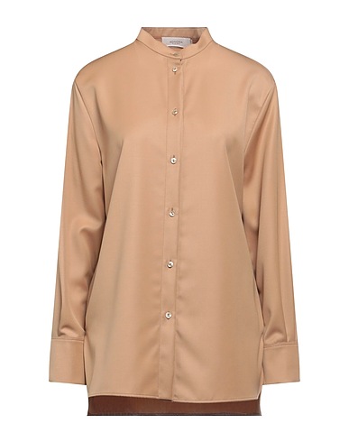 AGNONA Camicie e bluse tinta unita Sabbia 100% Lana