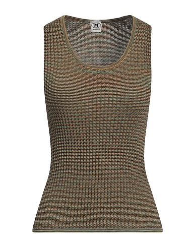 M MISSONI Top Mustard 81% Cotton, 19% Wool